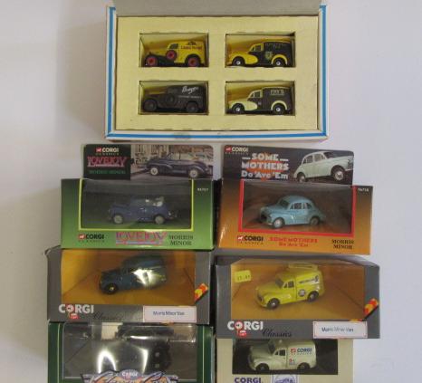 Corgi Morris Minors including Love Joy Image