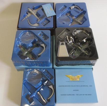 Five Corgi Aviation Models comprising American Airlines DC3 Image