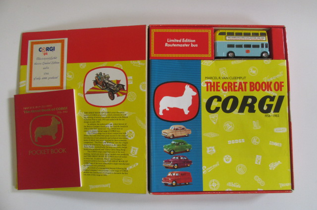The Great Book of Corgi with limited edition bus Image
