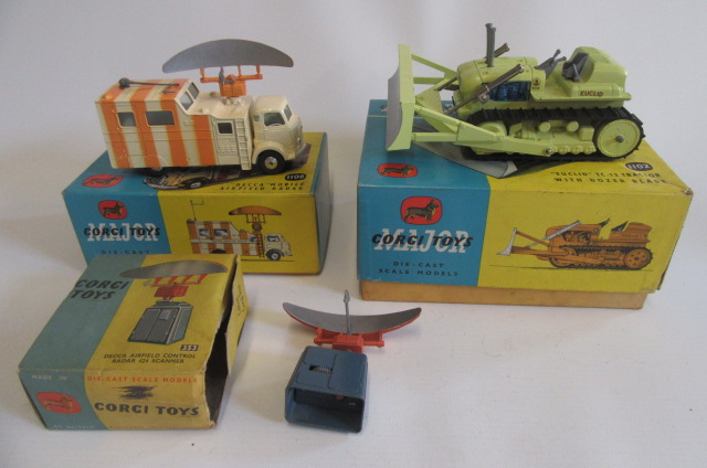 Corgi vehicles comprising 353 Decca Image