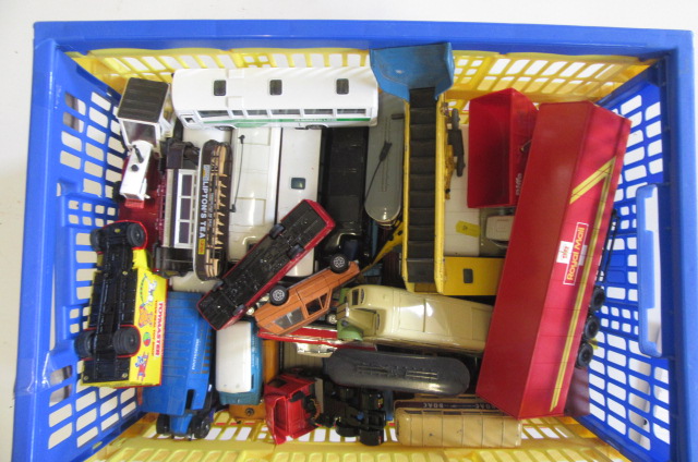 Forty one late Corgi vehicles including buses Image