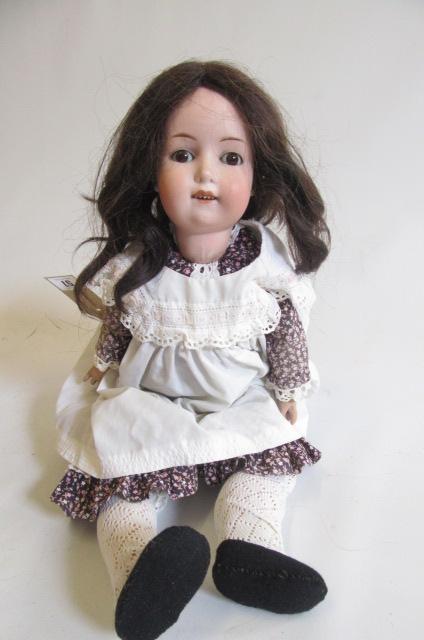 A William Goebel bisque socket head doll Image