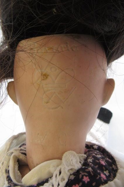 A William Goebel bisque socket head doll Image