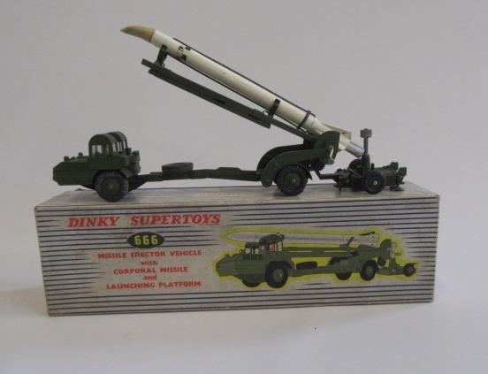 Dinky Super Toys 666 Missile Erector vehicles Image