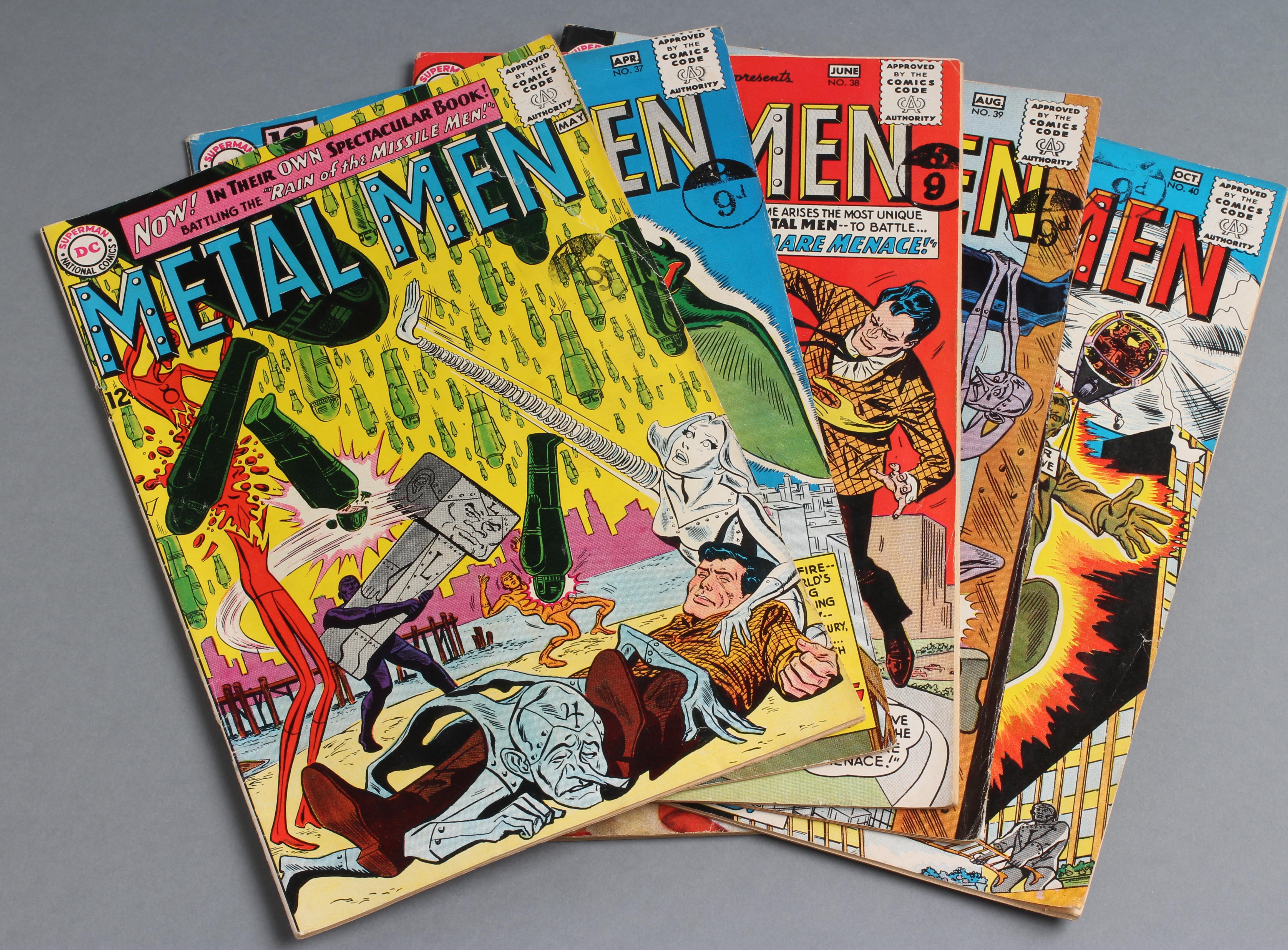 DC'S METAL MEN no.1 "Rain of the MISSILE MEN Image