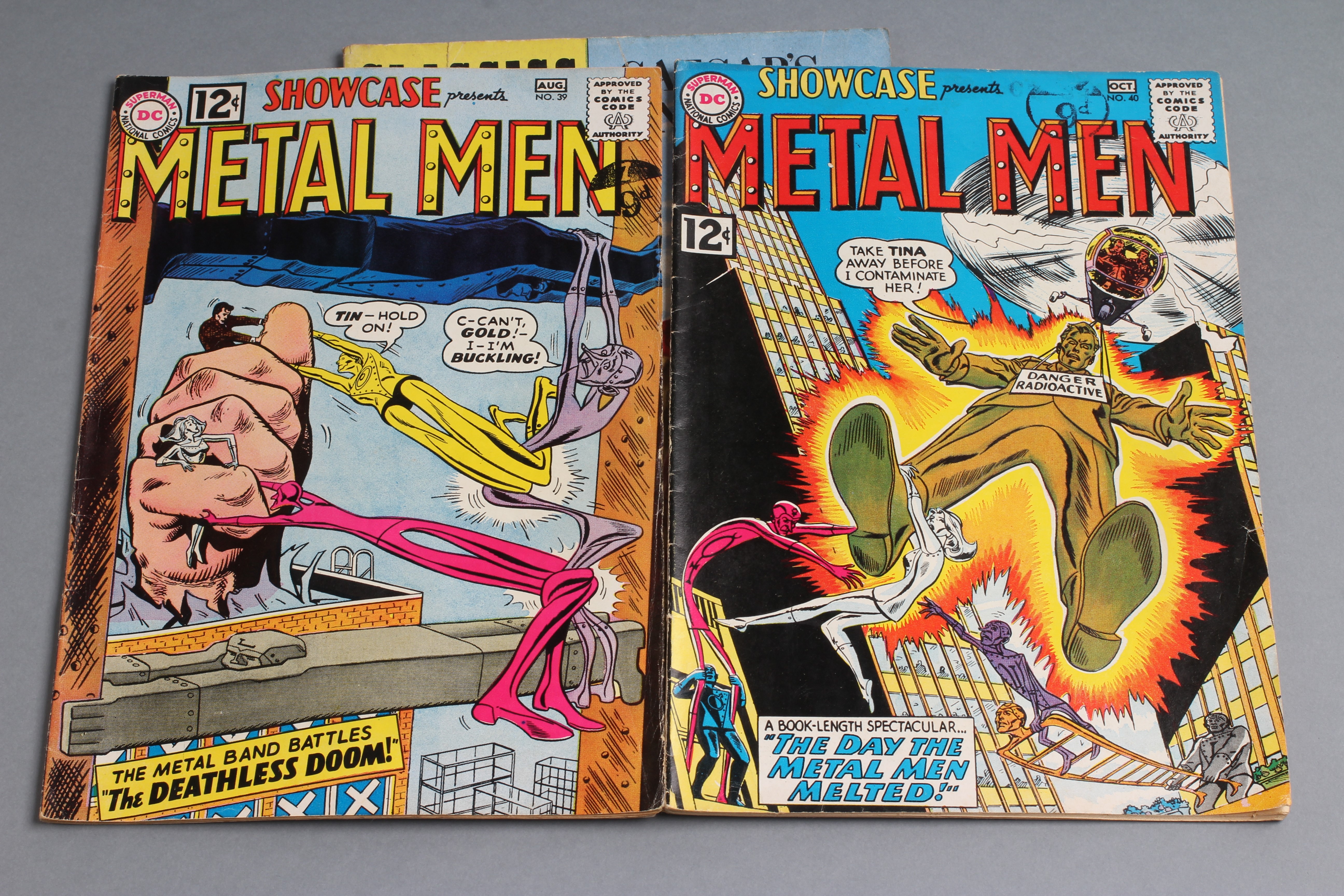 DC'S METAL MEN no.1 "Rain of the MISSILE MEN Image