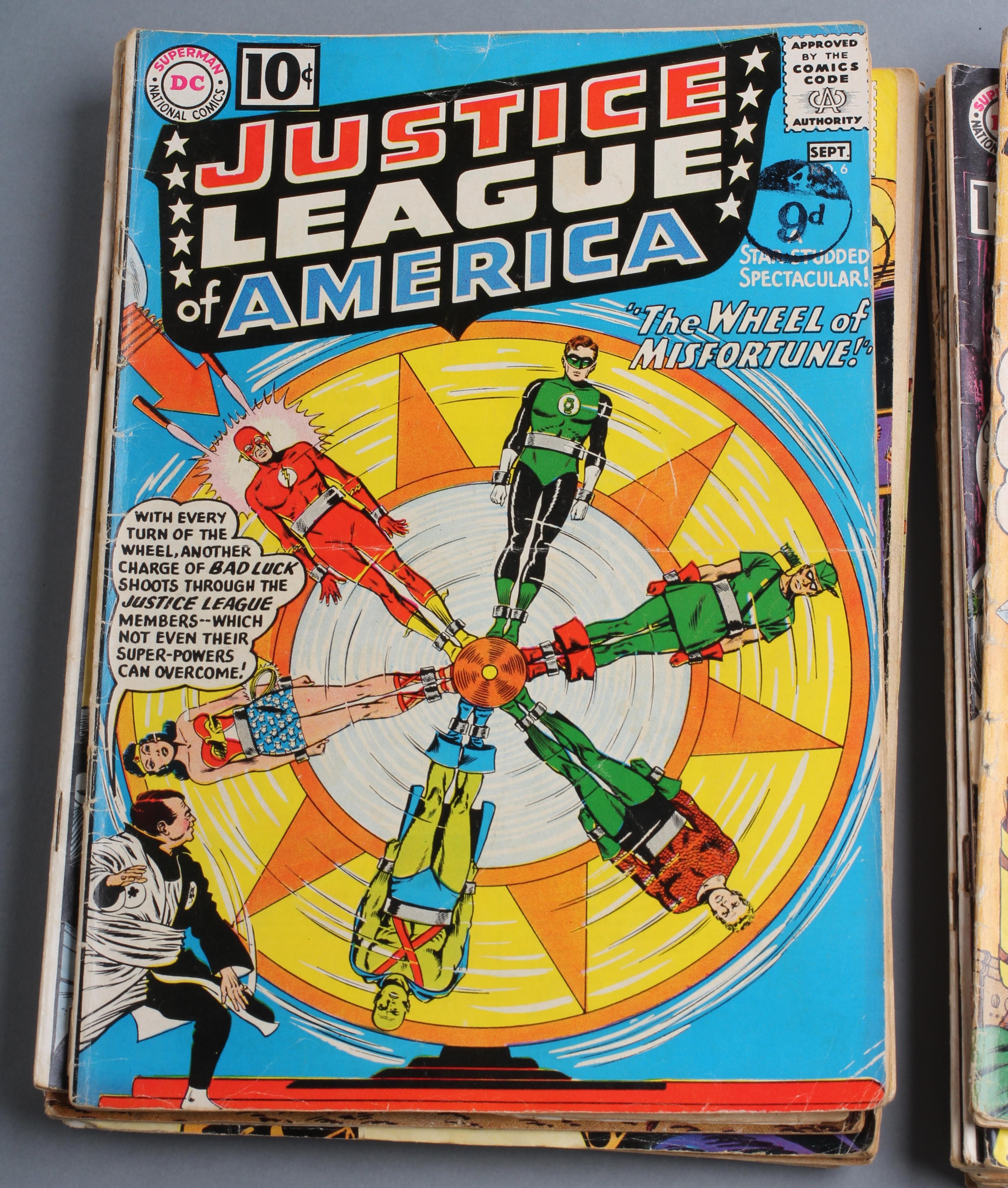 DC'S JUSTICE LEAGUE OF AMERICA COMICS Image