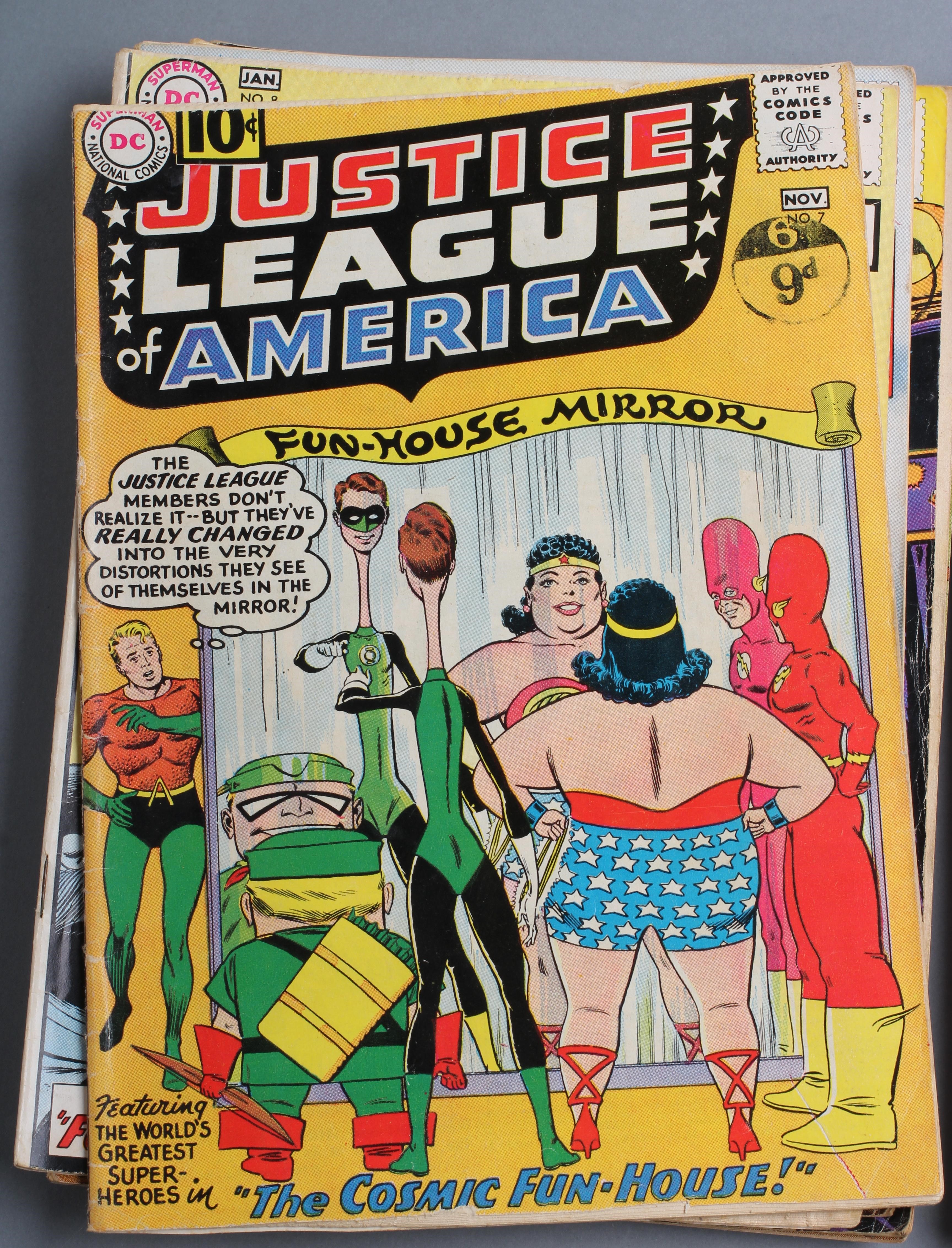 DC'S JUSTICE LEAGUE OF AMERICA COMICS Image