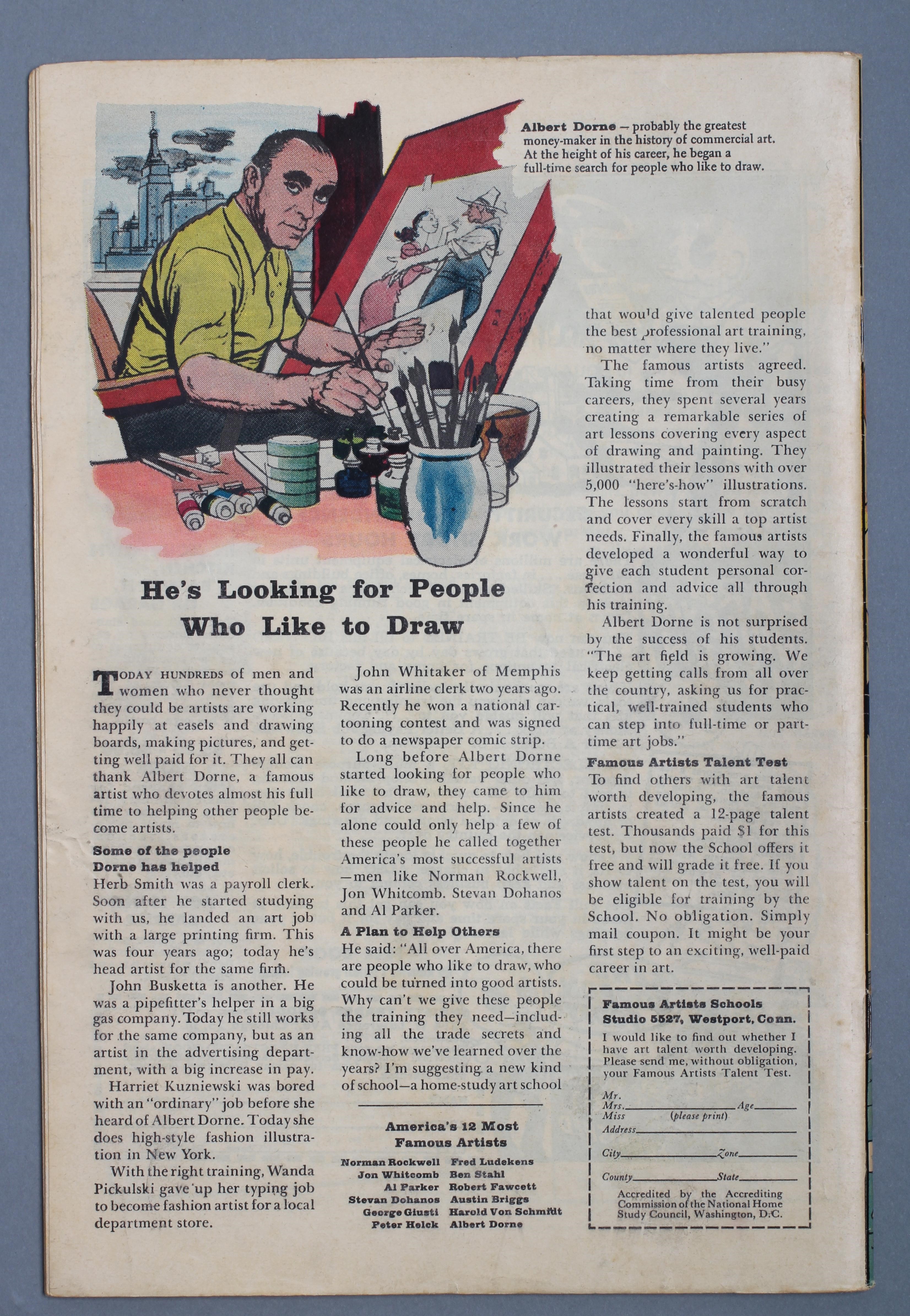 MARVEL'S FANTASTIC FOUR No.4 "THE COMING OF THE SUB-MARINER Image