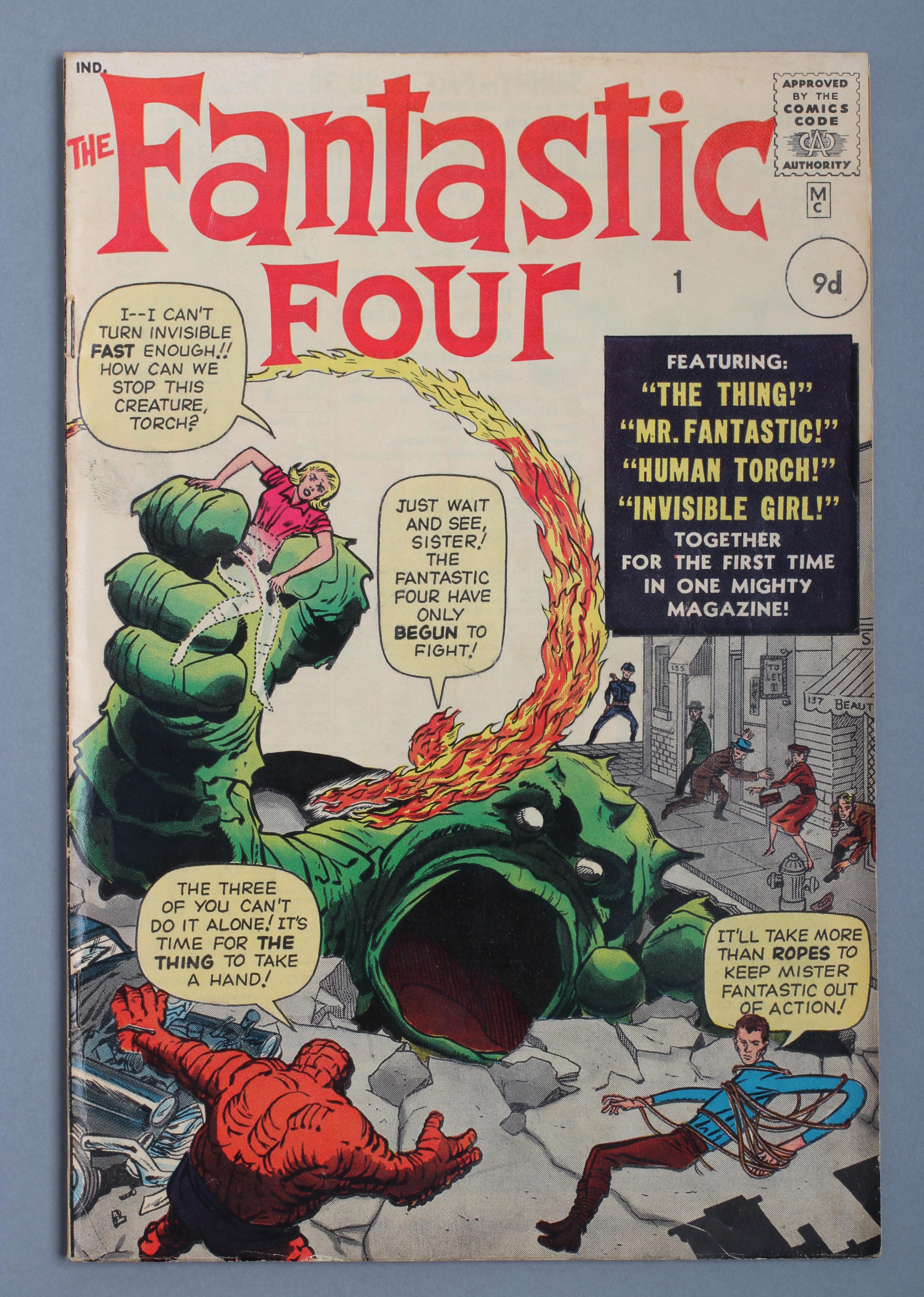 MARVEL'S FANTASTIC FOUR No.1 "THE FANTASTIC FOUR Image