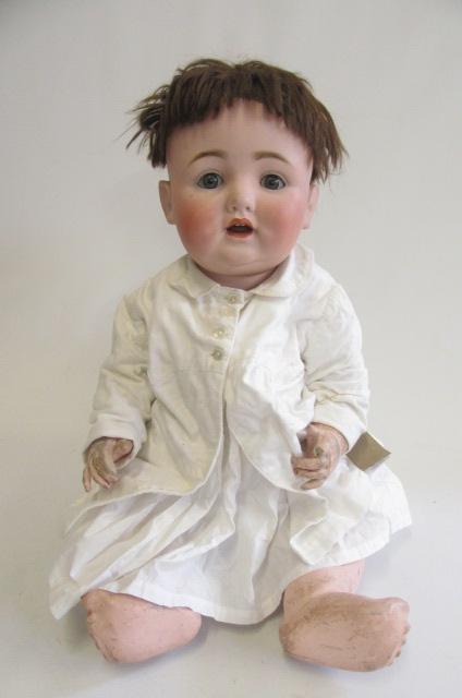 A Catterfelder Puppenfabrik bisque socket head doll Image