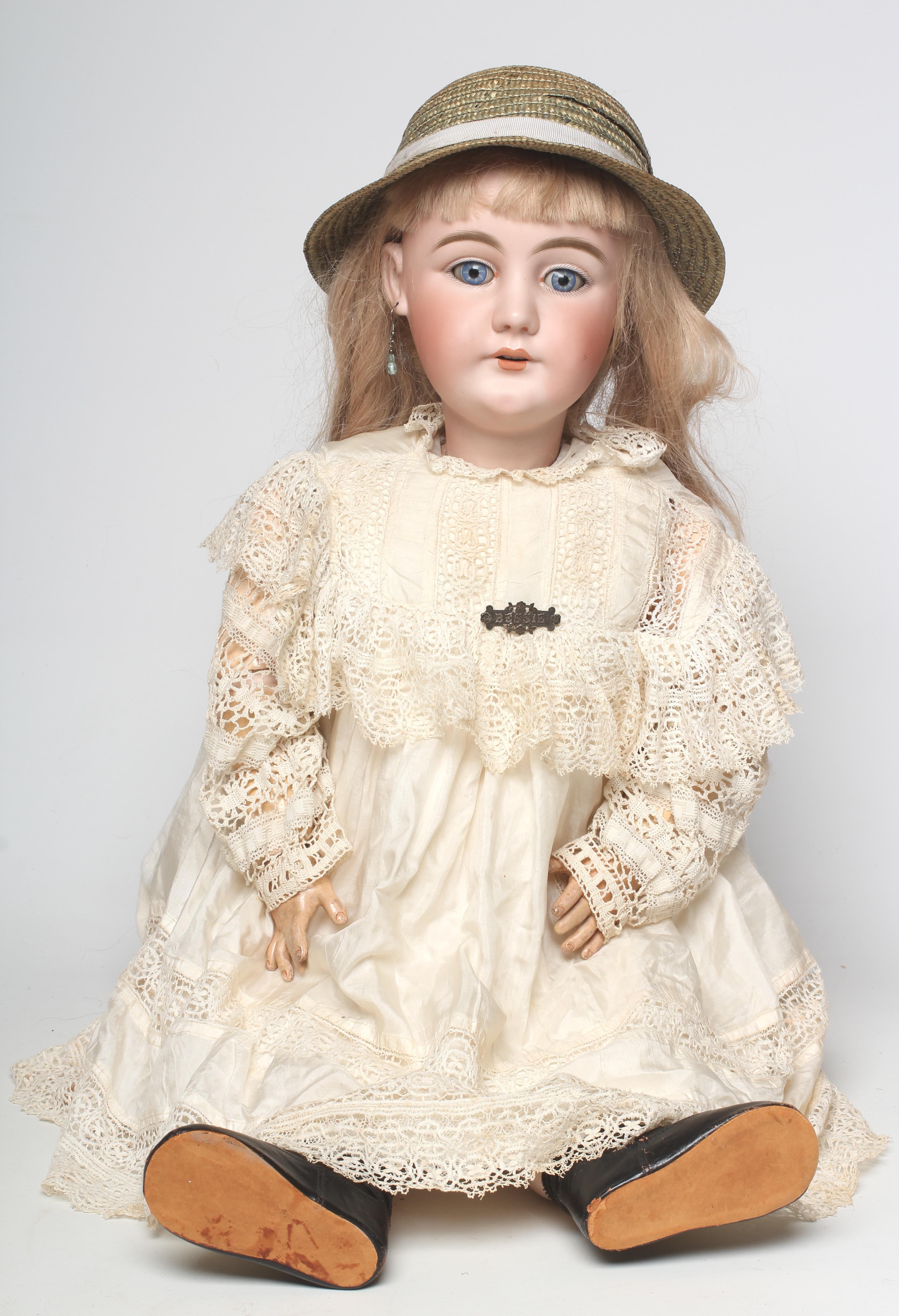 A Simon & Halbig bisque socket head doll Image