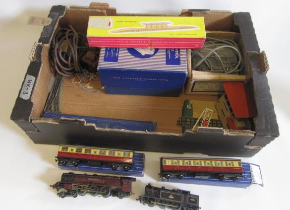 Playworn Hornby Dublo trains including Duchess of Atholl (no tender) Image