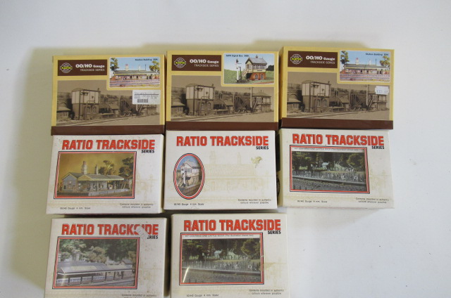 Eight lineside building kits by Ratio including 504 station Image