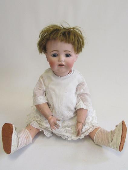 A Kestner bisque socket head character doll Image