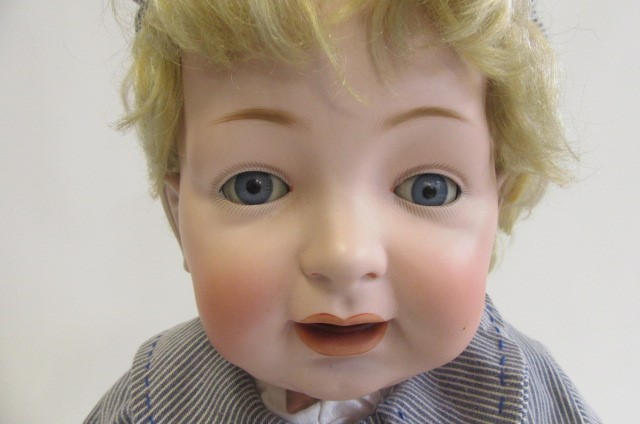 A Kestner bisque socket head character doll Image