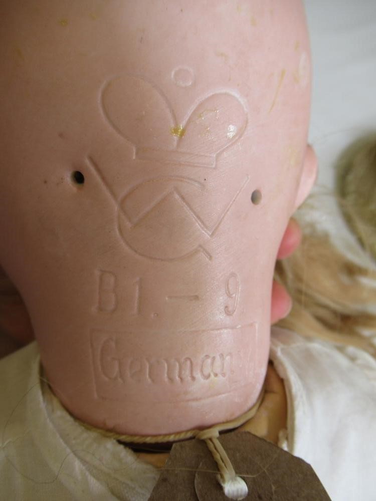 A W. Goebel bisque socket head doll Image