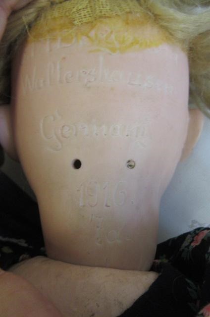 A G. M. Bergmann bisque socket head doll Image