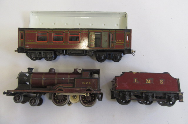 Bing clockwork L.M.S. 4-4-0 locomotive Image