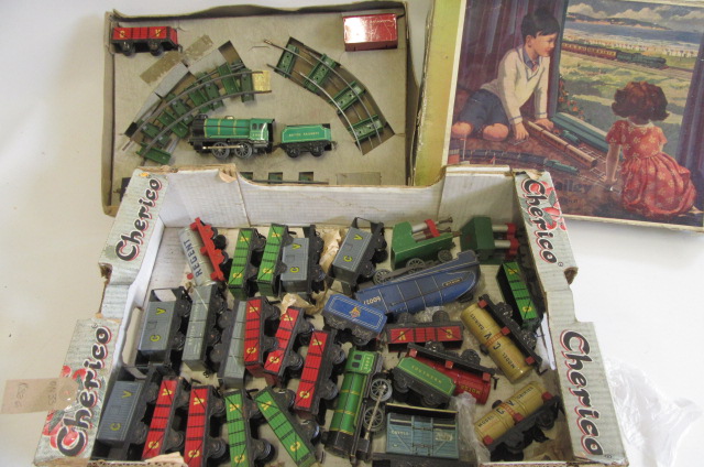 Chad Valley Railways rolling stock including locomotives Image