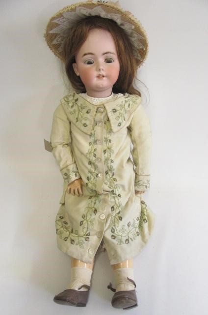 A Simon & Halbig bisque socket head doll Image