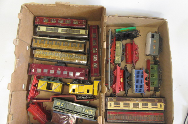 Playworn goods and passenger rolling stock by Hornby and others Image
