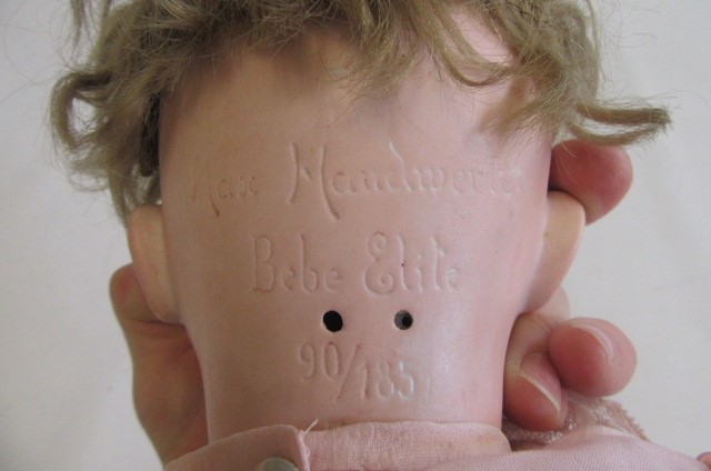 A Max Handwerck Bebe Elite bisque socket head doll Image
