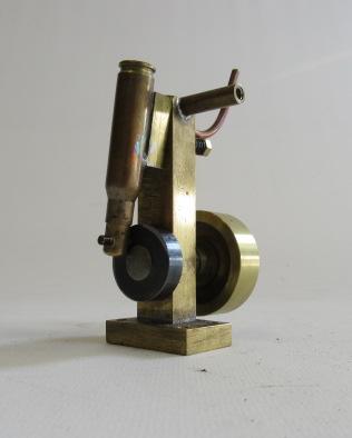 A small oscillating steam engine made using a 303 built case Image
