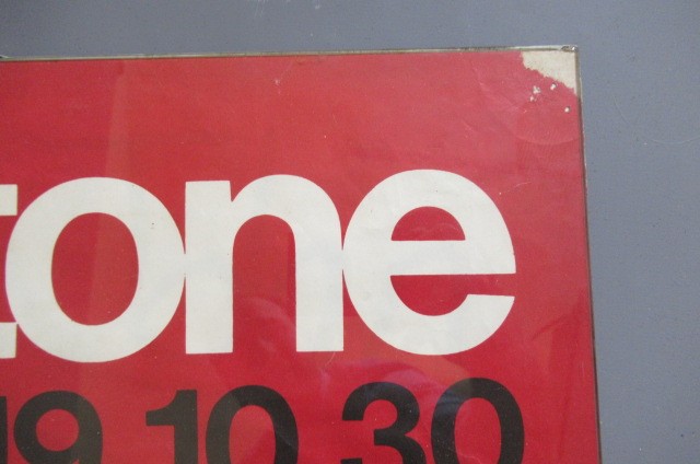 A vintage poster for the Silverstone RAC British Grand Prix Image