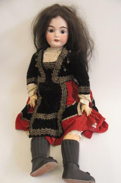 A German bisque socket head doll Image
