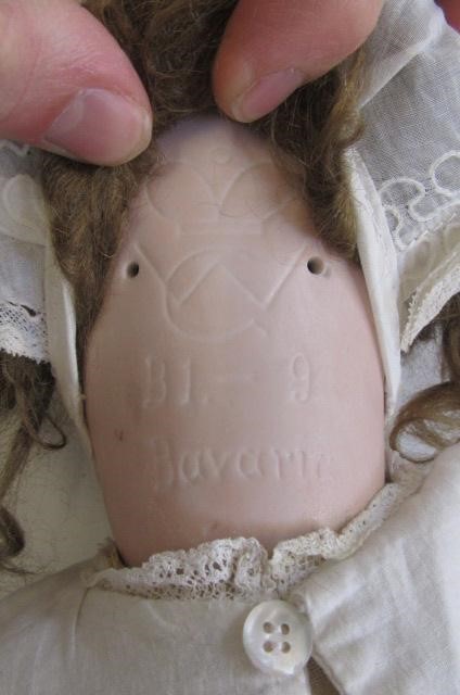 A W. Goebel bisque socket head doll Image