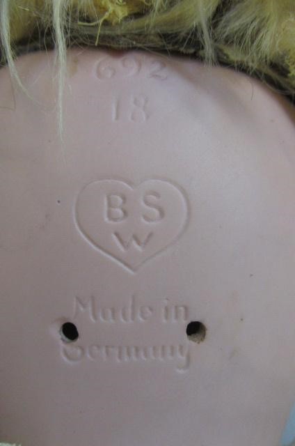 A Bruno Schmidt bisque socket head doll Image