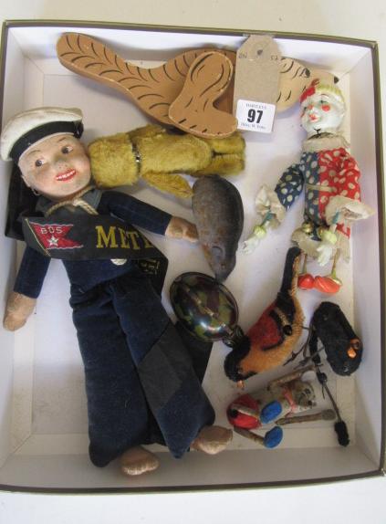 A felt sailor boy doll by Norah Wellings Image