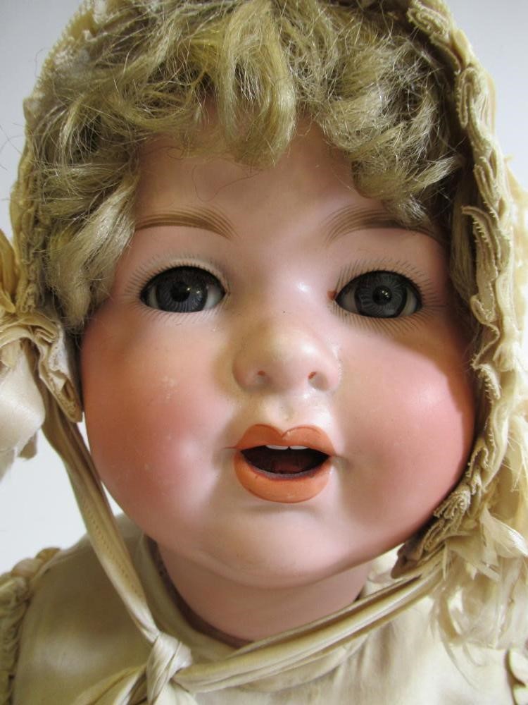 An Armand Marseille bisque socket head character doll Image