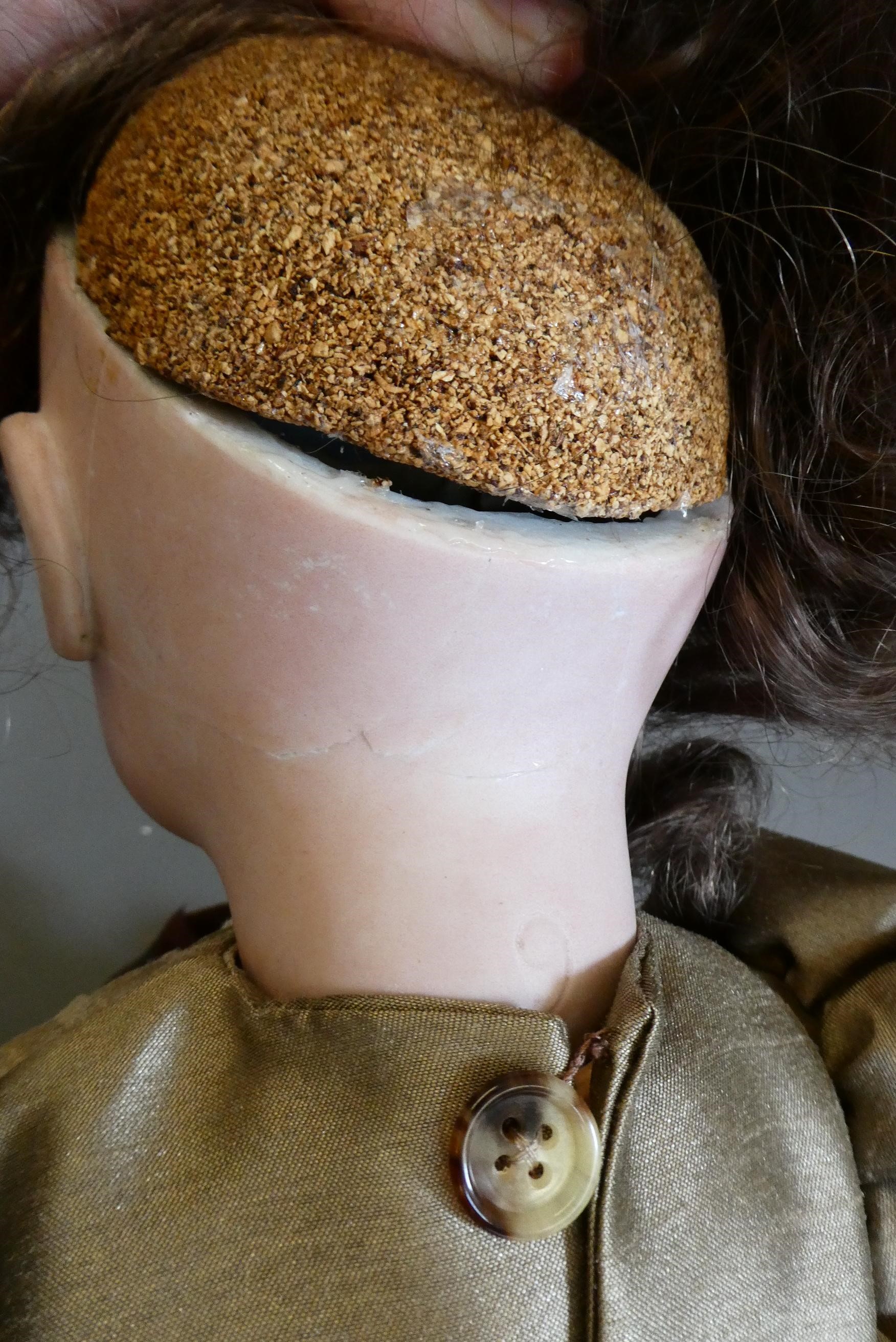 A French possibly Jumeau bisque socket head doll Image