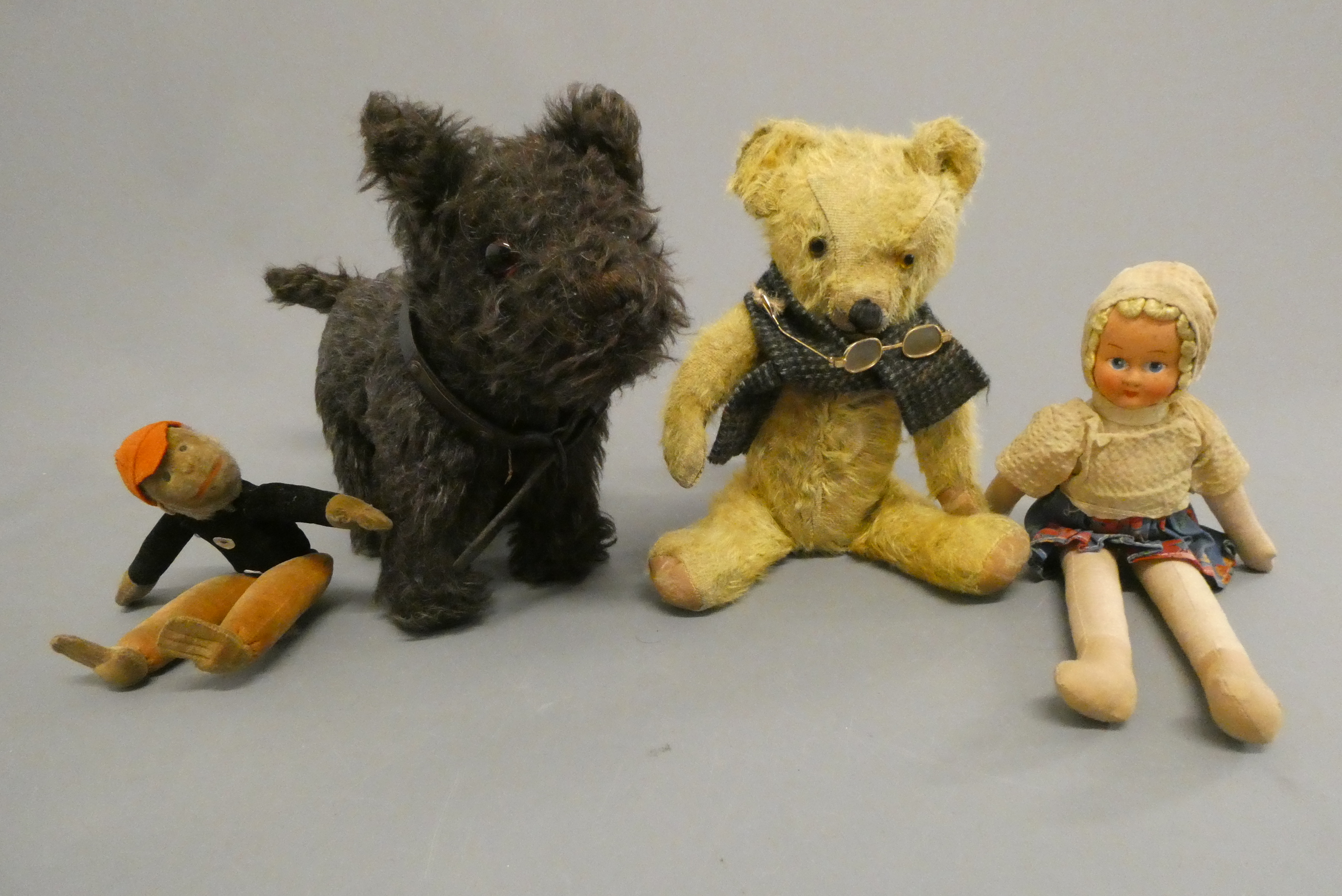Four vintage soft toys Image