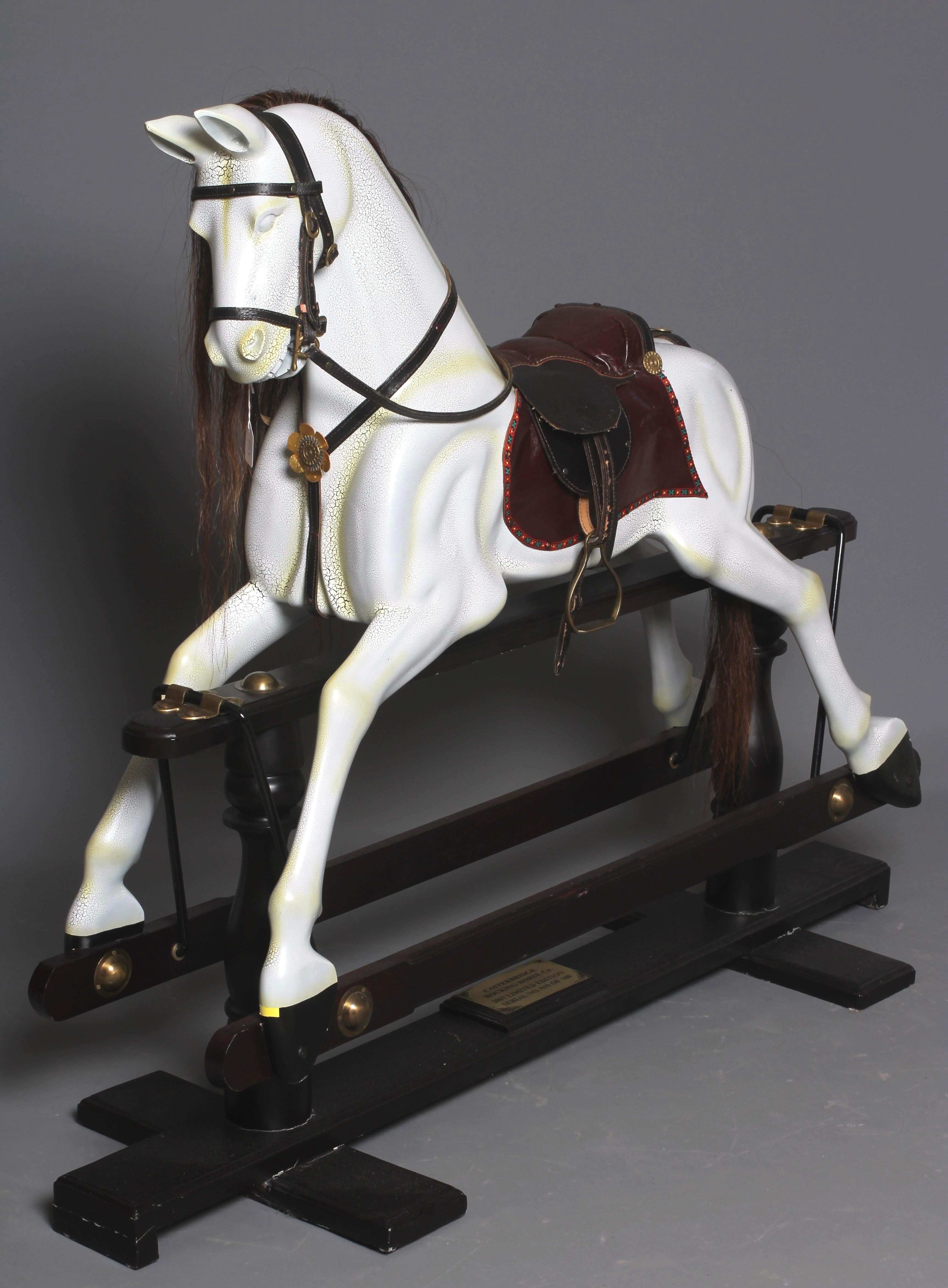 A Casterbridge Rocking Horse Co. 2007 limited edition rocking horse Image