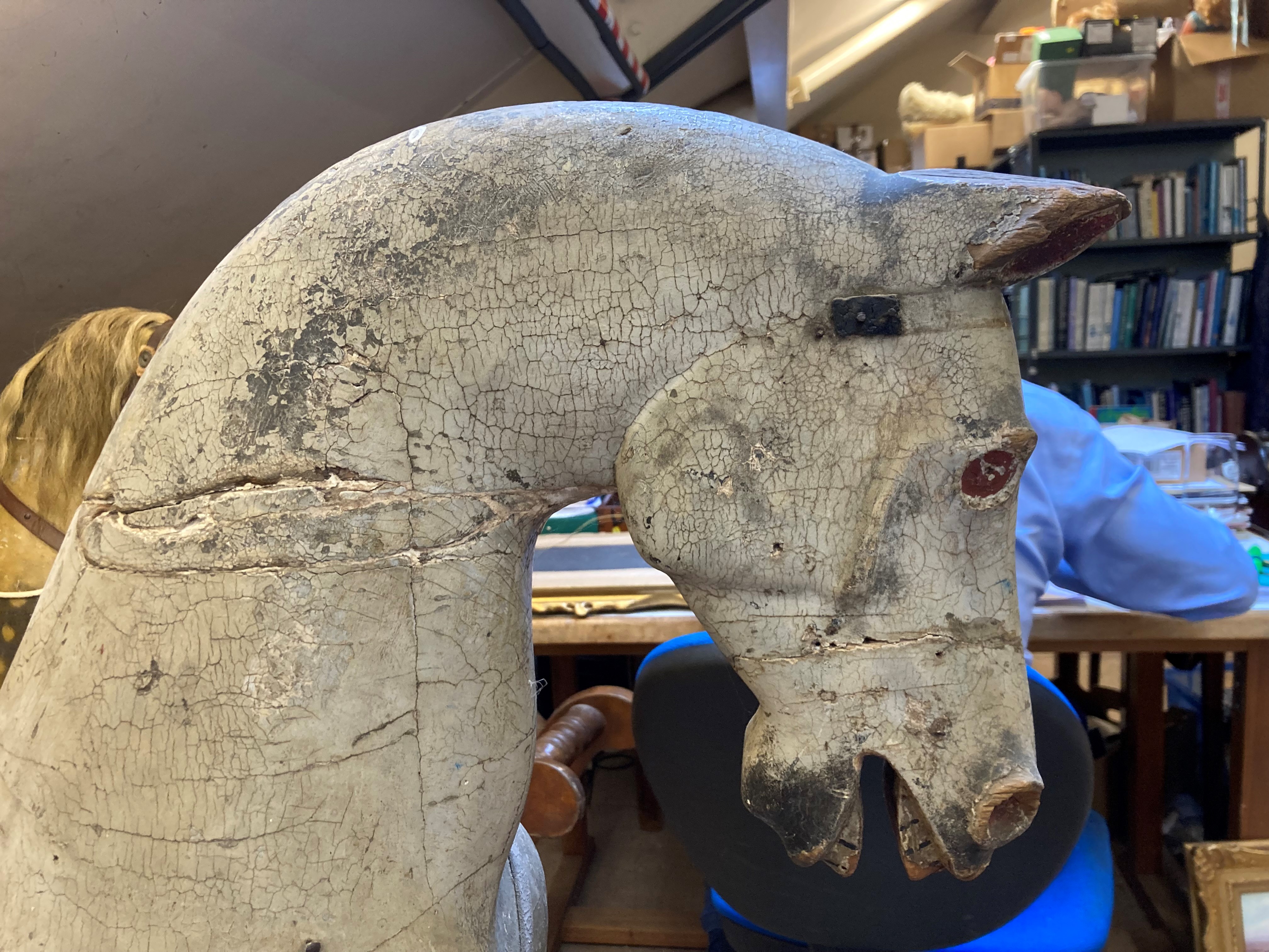 A rocking horse Image