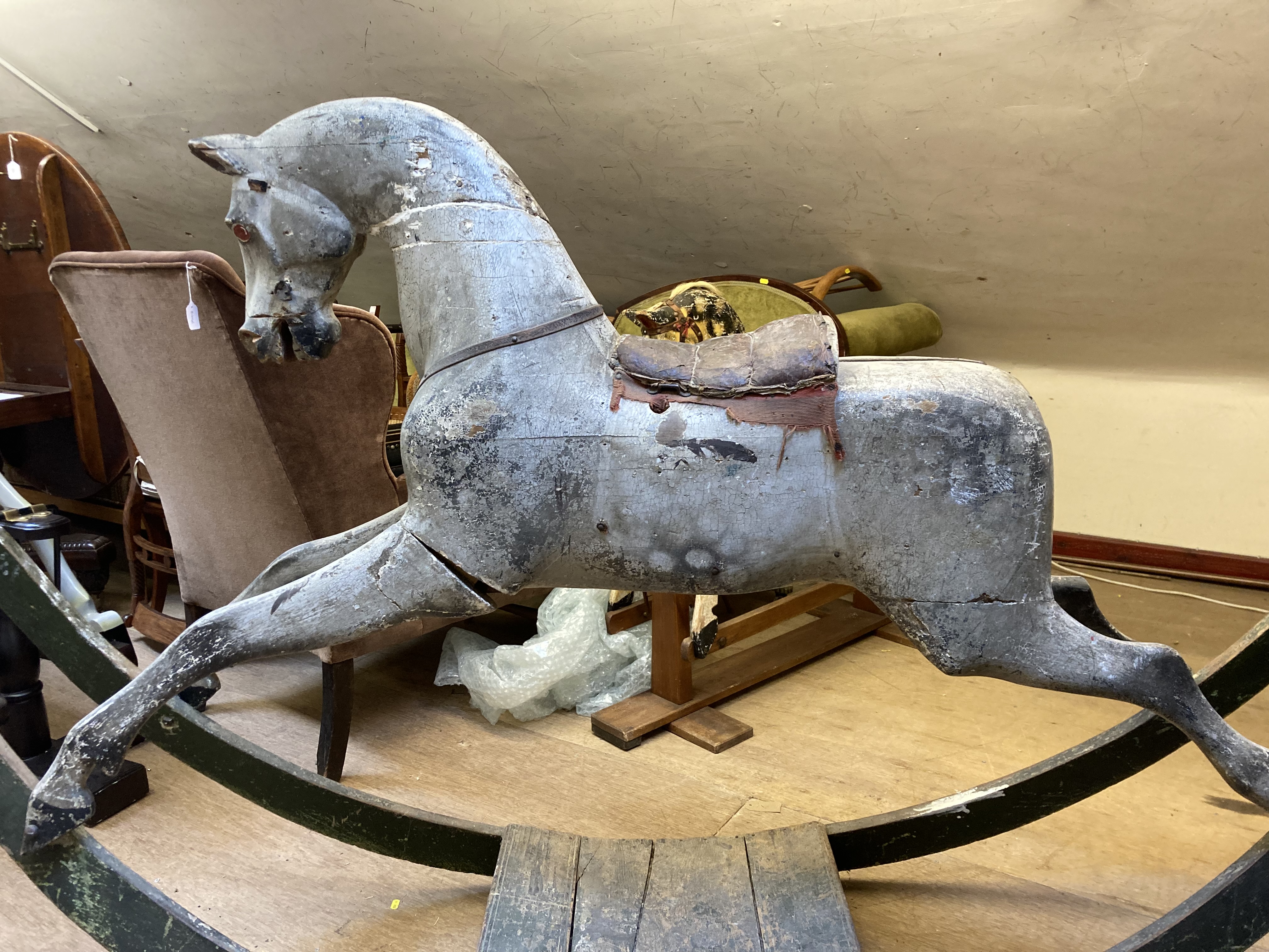 A rocking horse Image