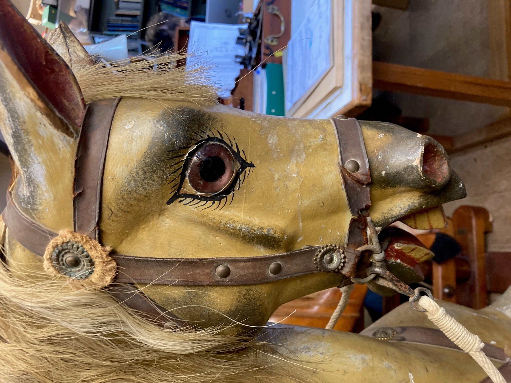 A rocking horse Image