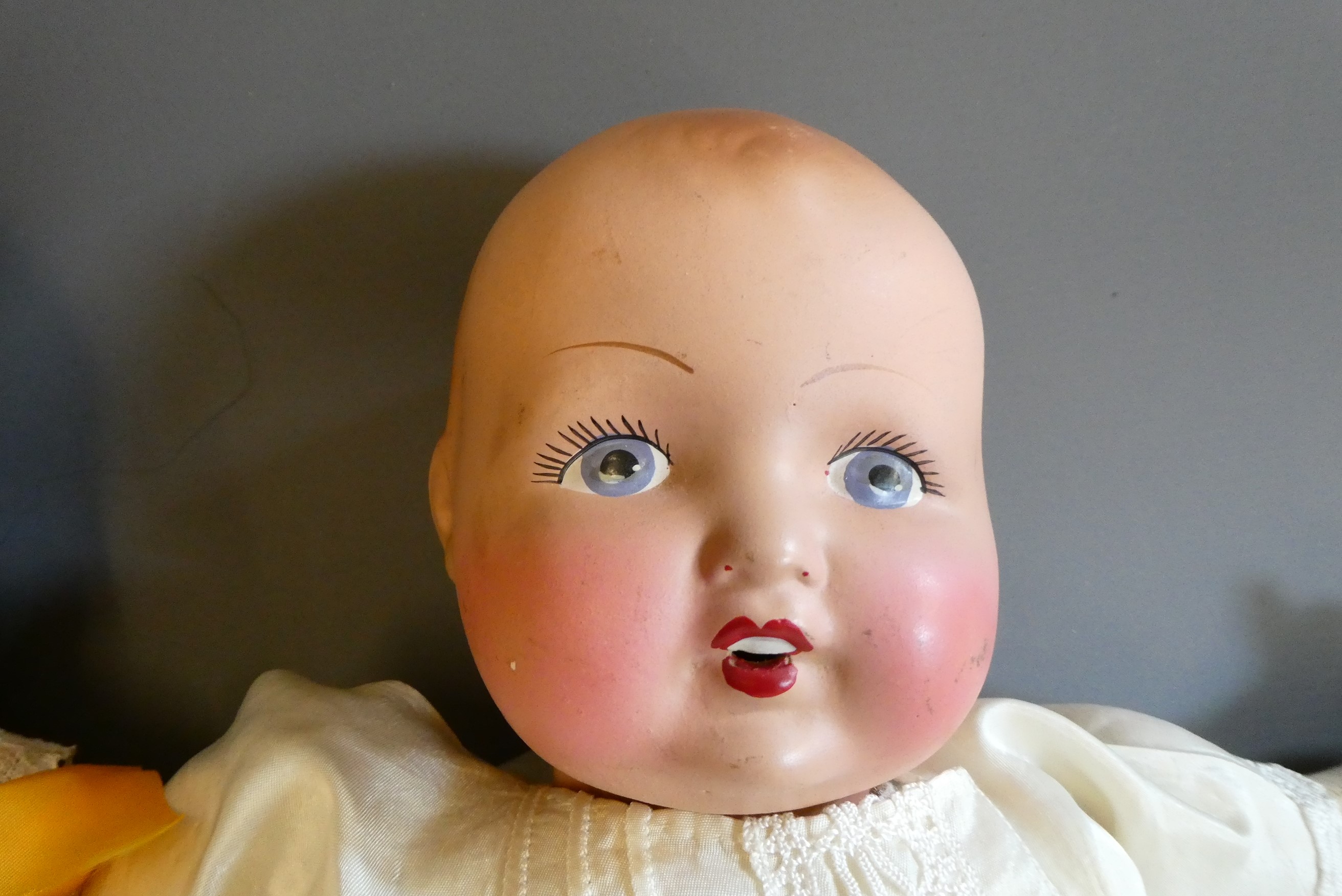 Three vintage dolls Image
