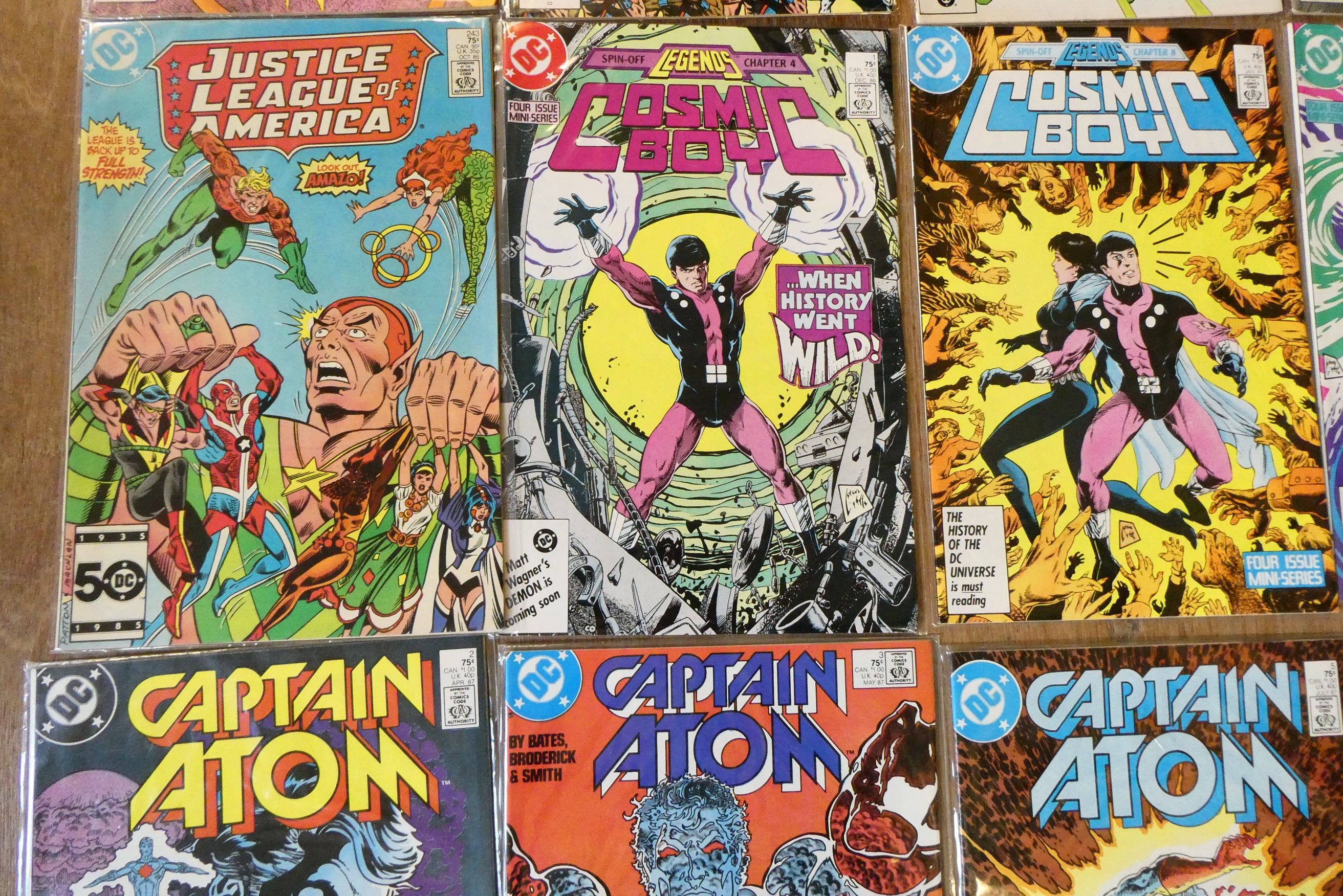 A collection of DC comics Image