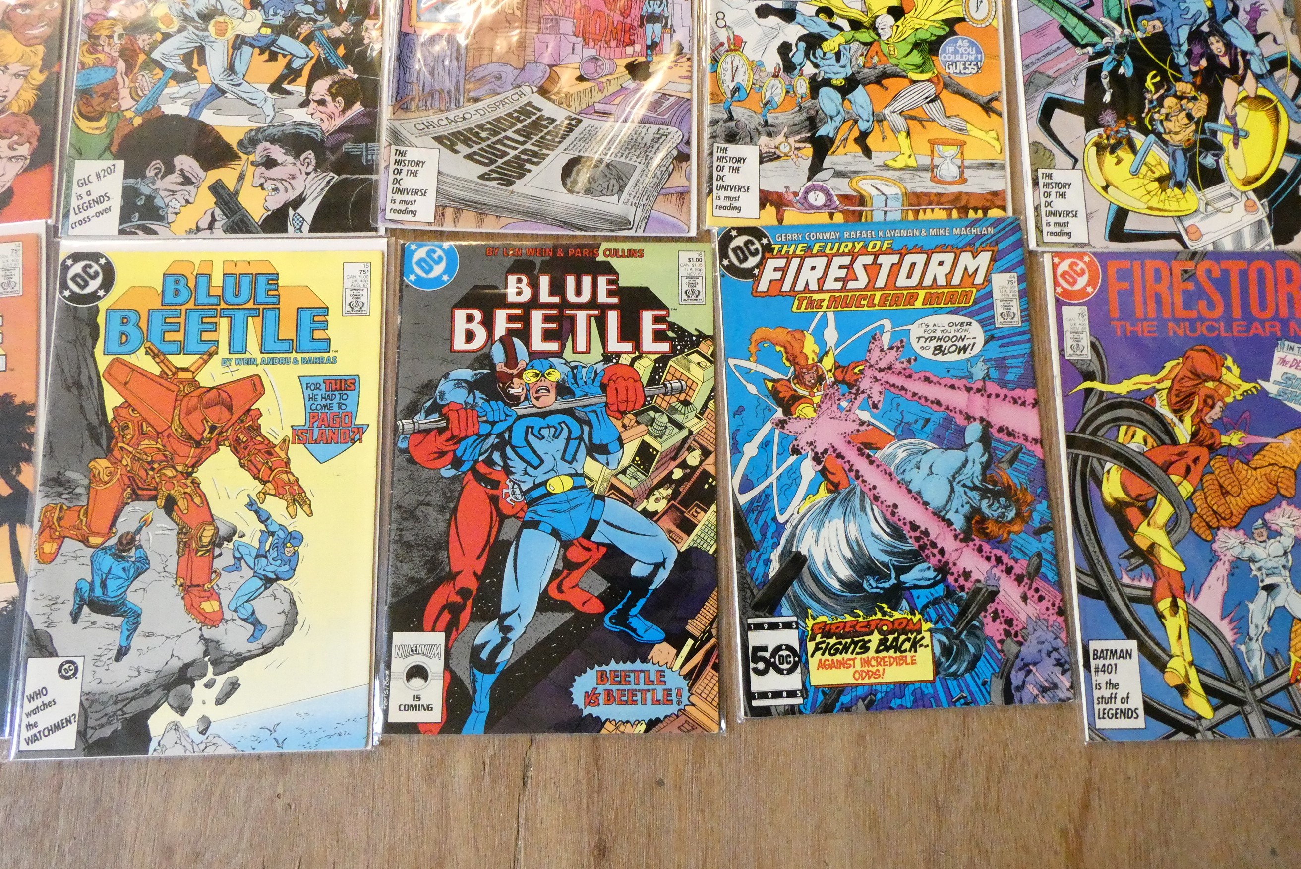 A collection of DC comics Image