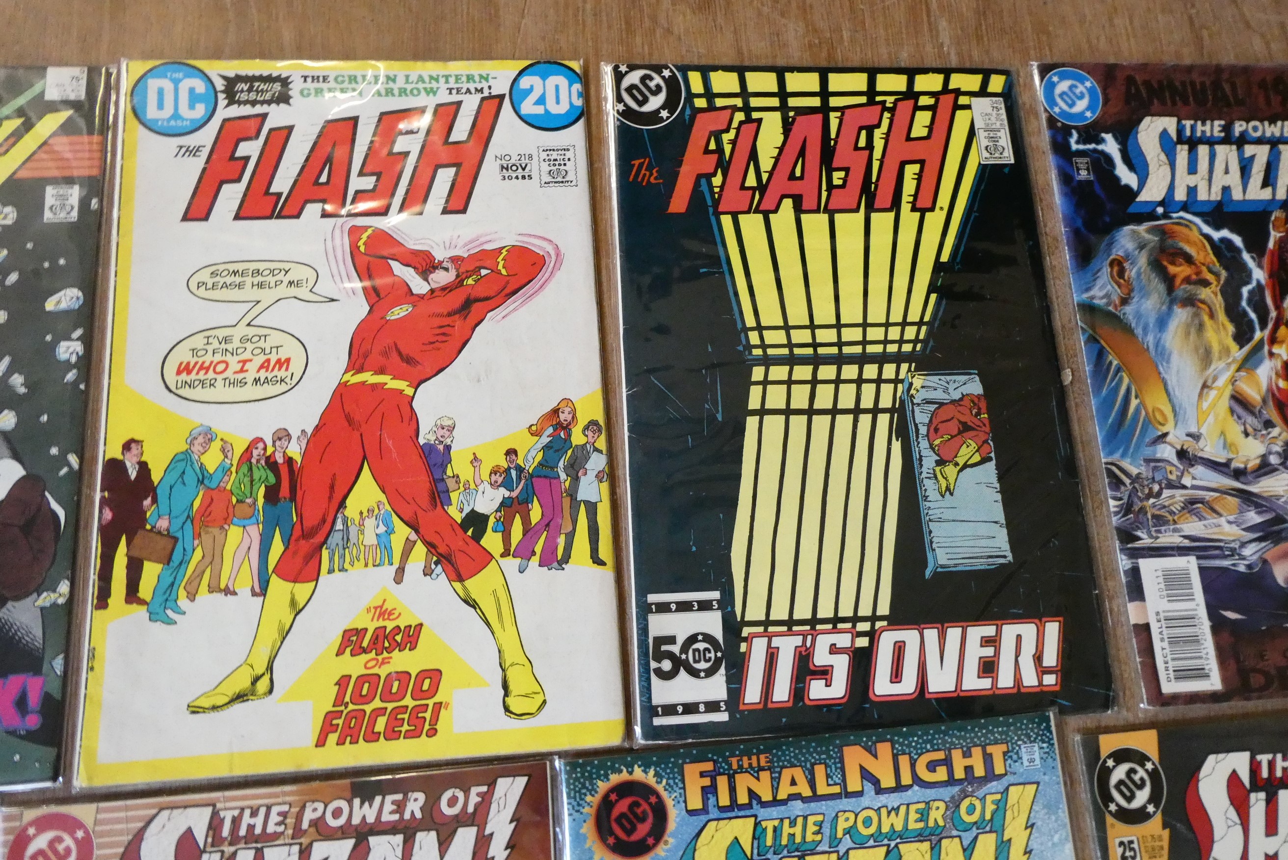 A collection of DC and Marvel comics Image