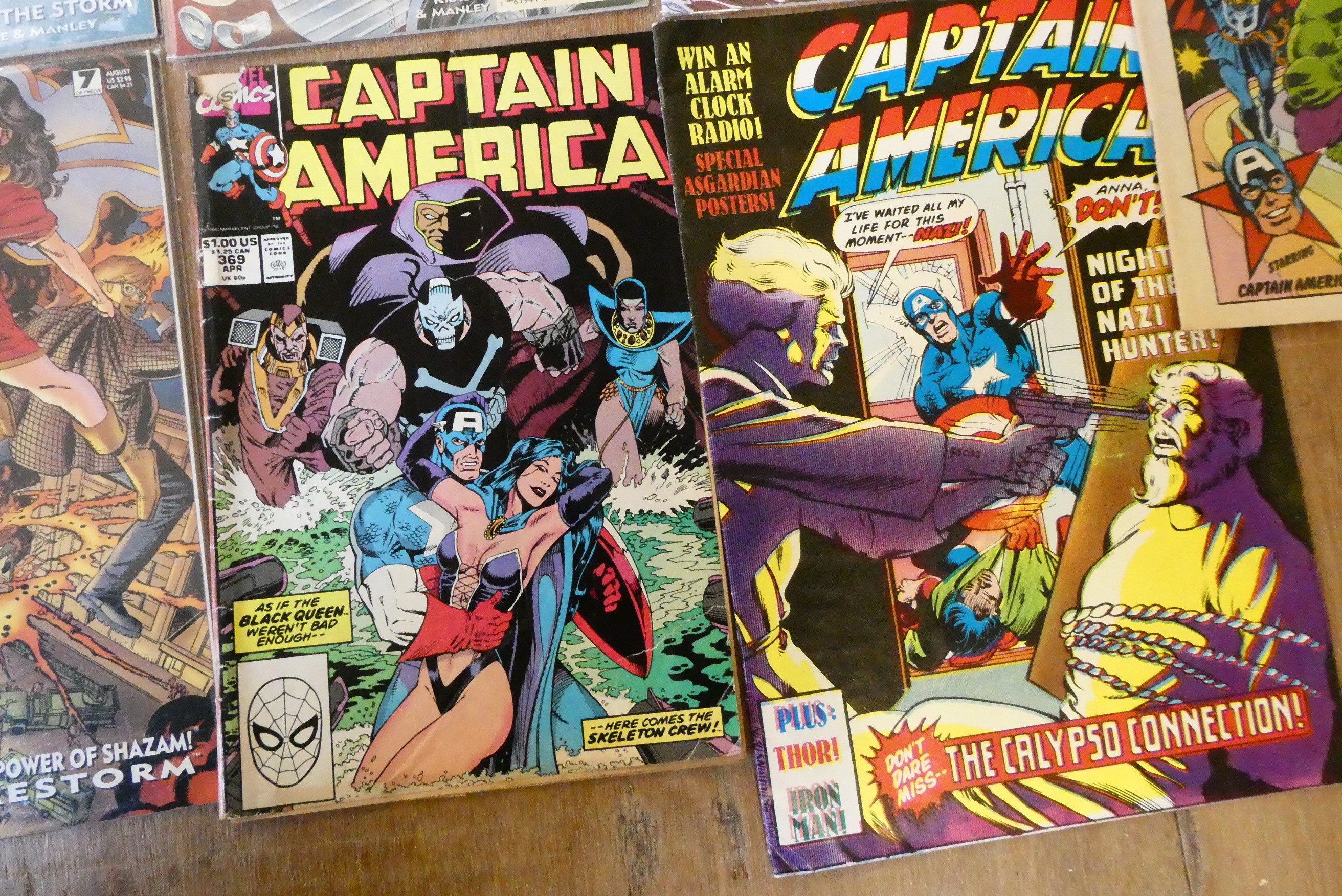 A collection of DC and Marvel comics Image