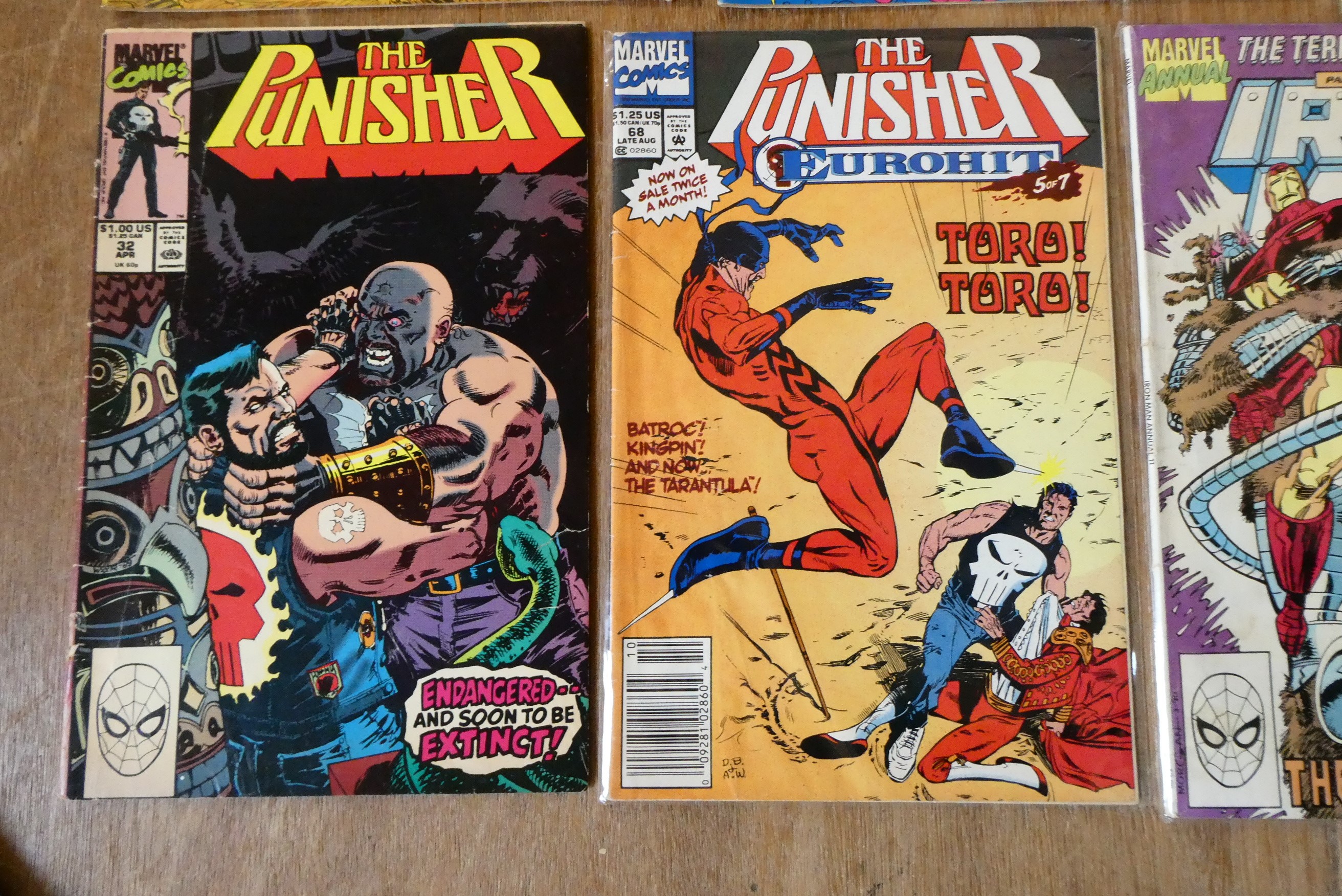 A collection of DC and Marvel comics Image