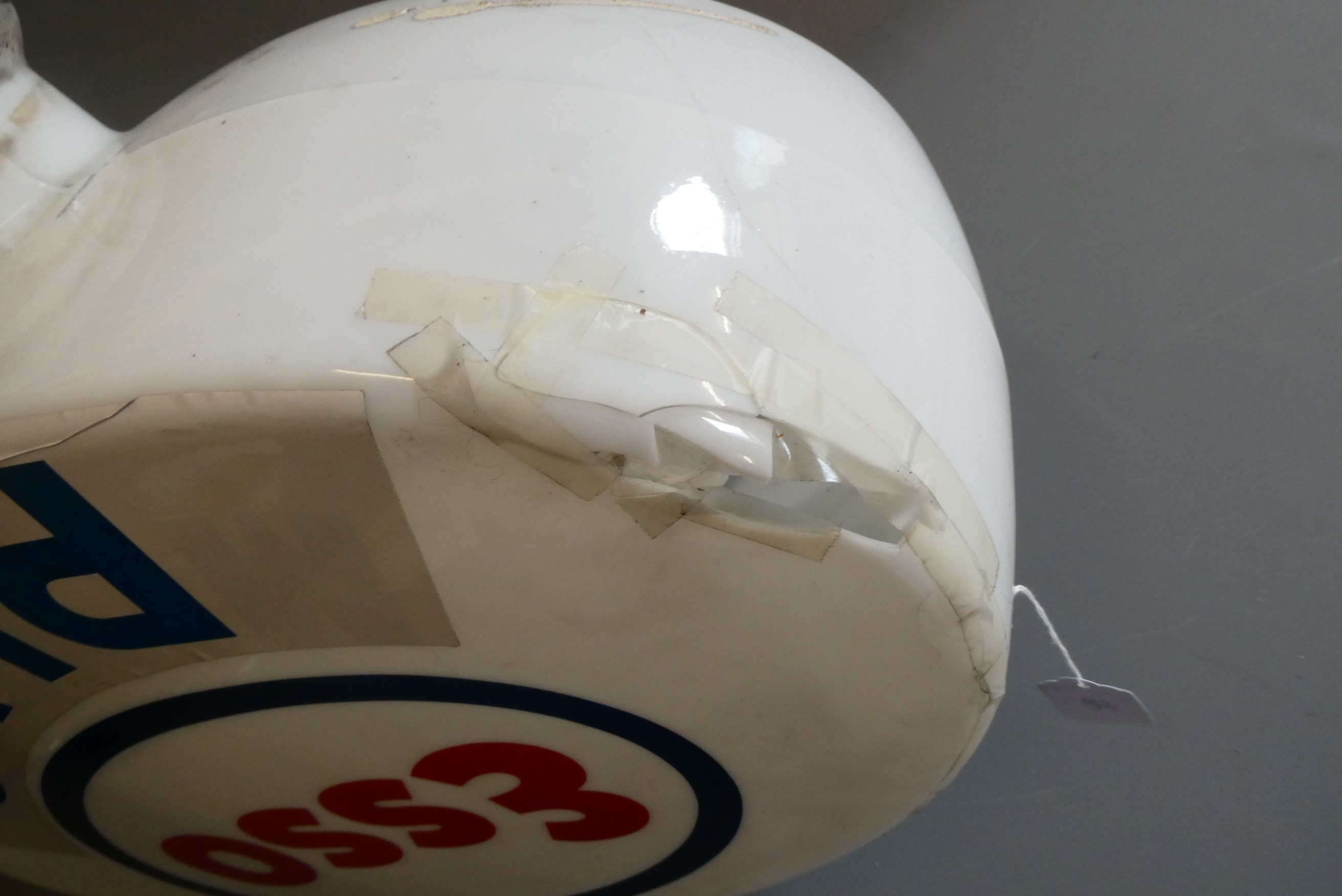 Esso petrol pump globe Image