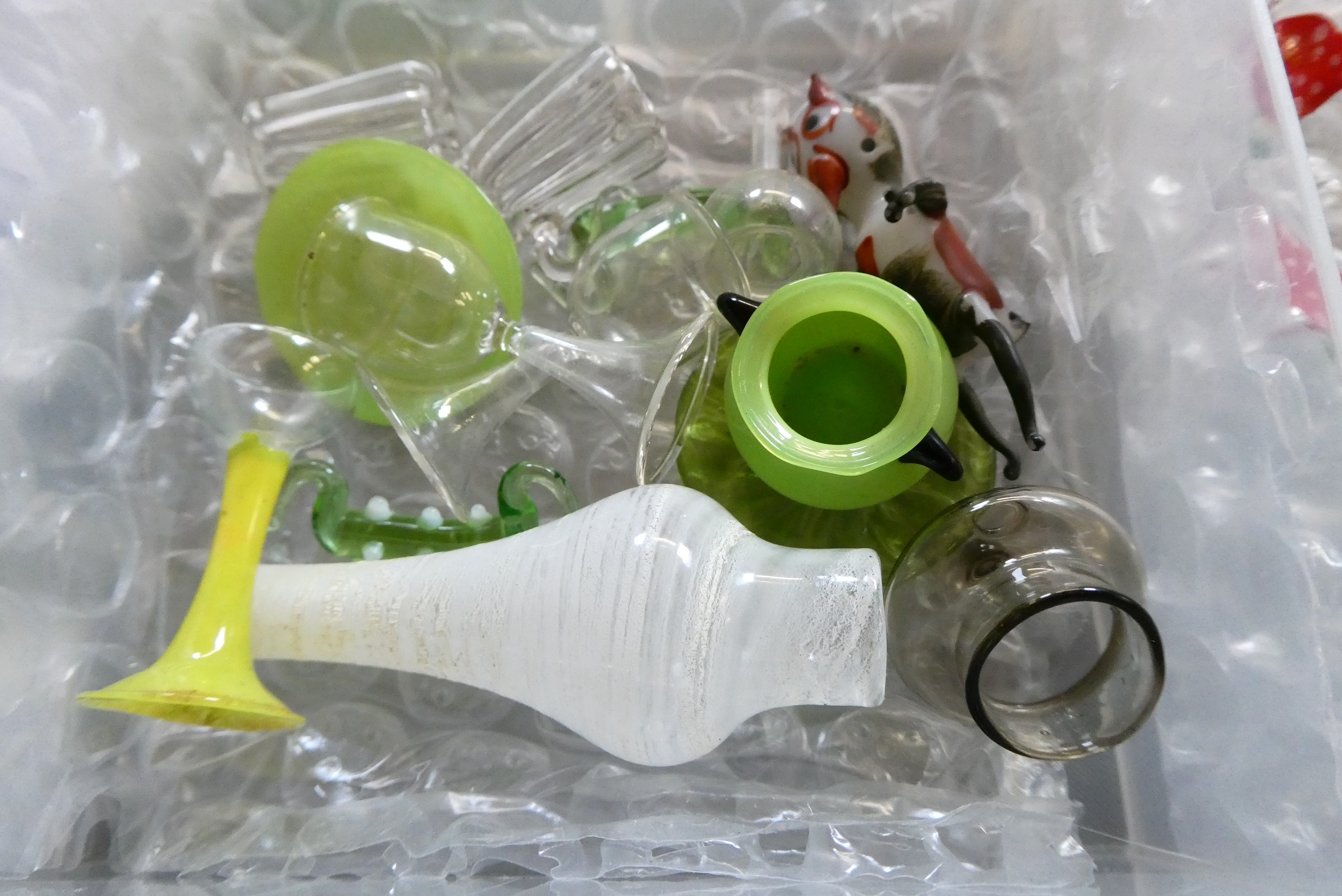 A collection of high quality doll's house accessories, including hand made and hand painted Image