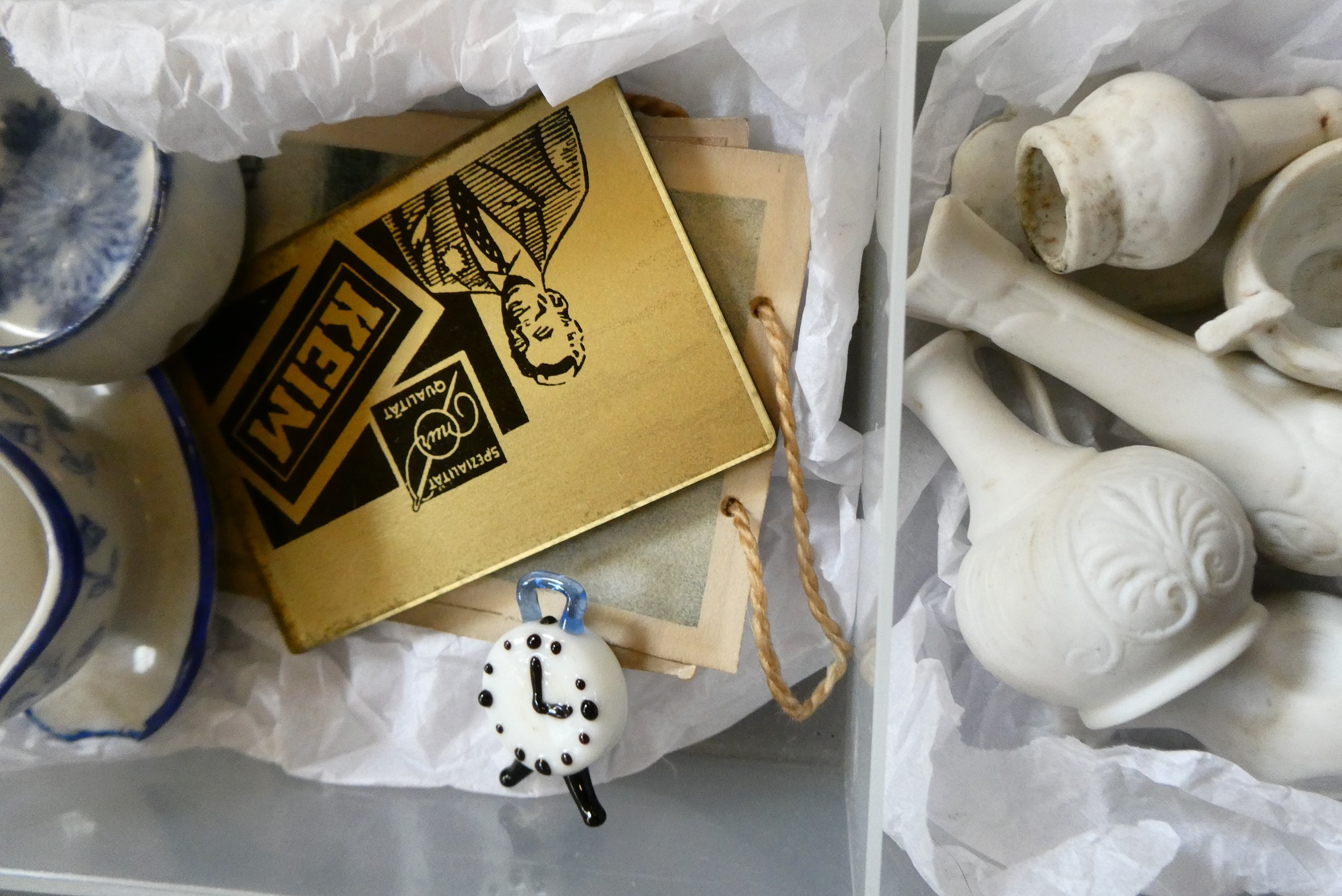 A collection of high quality doll's house accessories, including hand made and hand painted Image