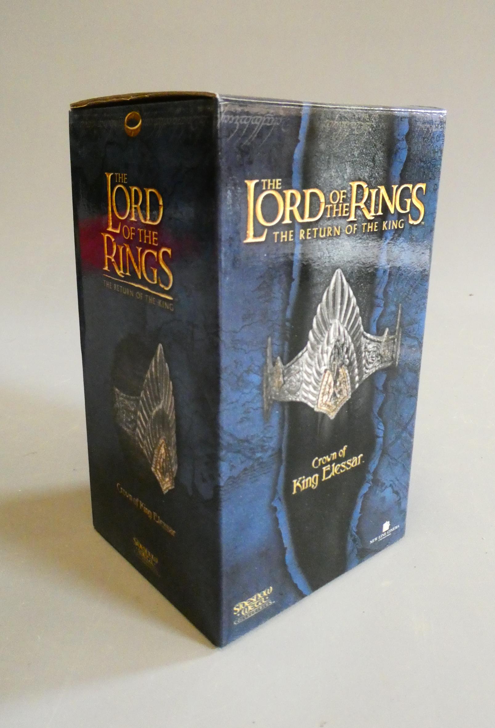 Boxed Lord Of The Rings Crown of King Elessar, The Return of the King, Sideshow Weta Collectables, Image